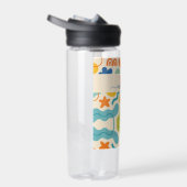 カラーパーソナライズされたスプラッシュ抽象芸術ウォーターボトル ウォーターボトル (右面)