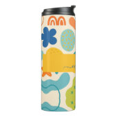 カラーパーソナライズされたスプラッシュ抽象芸術サーマルタンブラー タンブラー (回転左)