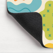 カラーパーソナライズされたスプラッシュ抽象芸術マウスパッド マウスパッド (コーナー)