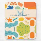 カラーパーソナライズされたスプラッシュ抽象芸術マウスパッド マウスパッド (正面)