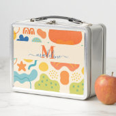 カラーパーソナライズされたスプラッシュ抽象芸術メタルランチボックス メタルランチボックス (インサイチュ)