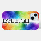 カラーパーソナライズされた爆発のケース – メイト Case-Mate iPhoneケース (裏面 (横))