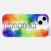 カラーパーソナライズされた爆発のケース – メイト Case-Mate iPhoneケース (裏面 (横))