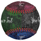 カラーパーソナライズされたHAMbWG付きソ違うフトボール ソフトボール (正面)