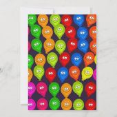 カラーパーティの招待状第7期男気球モンスター 招待状 (裏面)