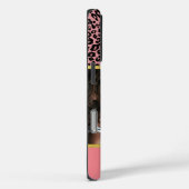 カラーヒョウ印刷フォトコラージュ&モノグラム Case-Mate iPhoneケース (裏面 / 右)