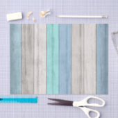 カラービーチウッドストライプ 薄葉紙 (クラフト)