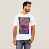 カラービ走ブティー Tシャツ (正面フル)