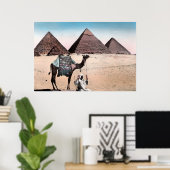 カラーピラミッドヴィンテージのポスター ポスター (ホームオフィス)