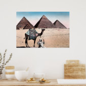 カラーピラミッドヴィンテージのポスター ポスター (キッチン)