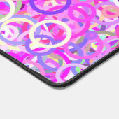 カラーピンのリングや輪とその他 デスクマット (コーナー)