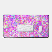 カラーピンのリングや輪とその他 デスクマット (キーボード&マウス)