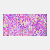 カラーピンのリングや輪とその他 デスクマット (正面)