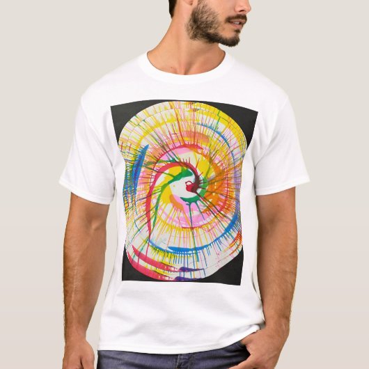カラーピンウィール Tシャツ (正面)