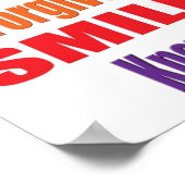 カラーファミリールールポスター ポスター (角)