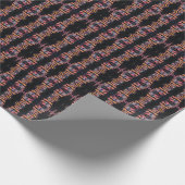 カラーファンキーアートコラージュファンキーの傾向 ラッピングペーパー (角)