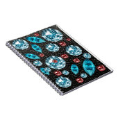 カラーファンシー宝石スタイル ノートブック (右側)