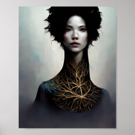 カラーファンタジーサイエンスフィクションアートポスター ポスター