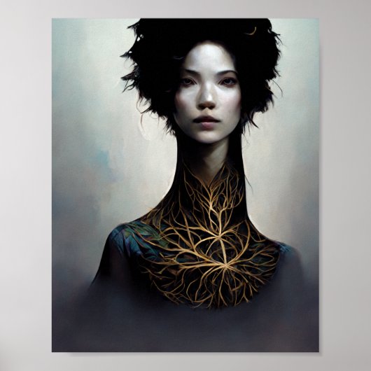 カラーファンタジーサイエンスフィクションアートポスター ポスター (正面)