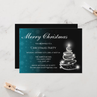 カラーフェード クリスマス インビテーション