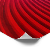 カラーフエレガントローのタイポグラフィを基準 ポスター (角)