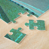 カラーフォイルのシカゴ交通 ジグソーパズル (側面)