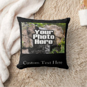 カラーフォトパーソナライズされた クッション (ブランケット)