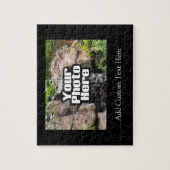 カラーフォトパーソナライズされた ジグソーパズル (縦)