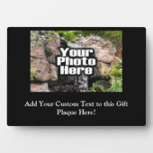 カラーフォトパーソナライズされた フォトプラーク (正面)