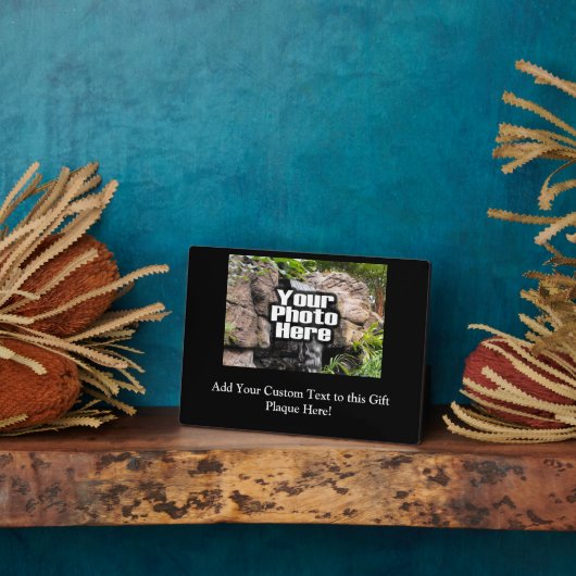 カラーフォトパーソナライズされた フォトプラーク (側面)