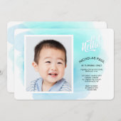 カラーフォト招待状 招待状 (正面/裏面)