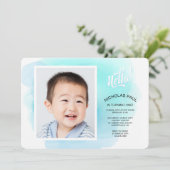 カラーフォト招待状 招待状 (スタンド正面)