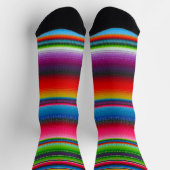 カラーフォルストライプズクルーソックス ソックス (上部)