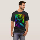 カラーフラッシュ1950sベルリンゲイレスラーズトム・オブ・フィナル tシャツ (正面フル)