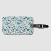 カラーフラワーズラゲッジタグ ラゲッジタグ (正面横)