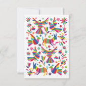 カラーフルオトミメキシコ サンキューカード (裏面)