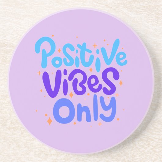 カラーフルギフト母の妹ボス先生友人 コースター (正面)