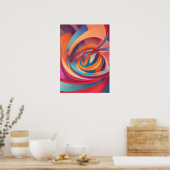 カラーフルポスター ポスター (キッチン)