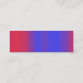 カラーフロー スキニー名刺 (裏面)