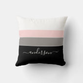 カラーブモダンロックの個人用設定 クッション (裏面)