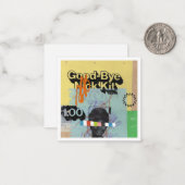 カラーブラインドのコラージュのノートカード ノートカード (正面/裏面インサイチュ)