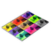 カラーブラインドギターノート ノートブック (左側)