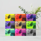 カラーブラインドギターパーティの招待状 招待状 (スタンド正面)