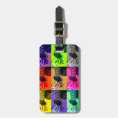 カラーブラインドギターラゲージタグ ラゲッジタグ (正面縦)