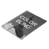 カラーブラインドグレイスケールフラグ ノートブック (左側)