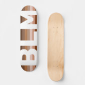 カラーブラインドラブレインボーBLM – スケートボード (正面)