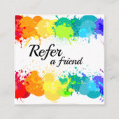 カラーブラストレインボー鮮やか参照カード 紹介カード (正面)