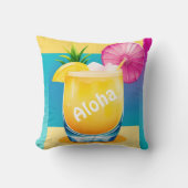 カラーブロックカクテル2面カスタマイズ クッション (正面)