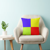 カラーブロッククッション クッション (椅子)