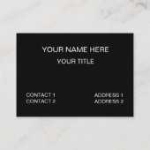 カラーブロックジオメトリ 名刺 (裏面)